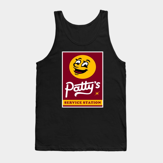 Patty's Service Station Tank Top by Vault Emporium